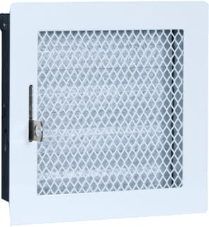 Nedco - Schuifrooster Schuifroo 125X125Mm Wit