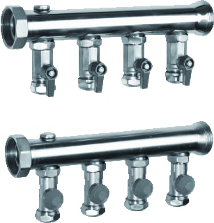 Radson - VVW Industriëel Verdeler voor hydronische circuits mod.indus.verd. 3-kring