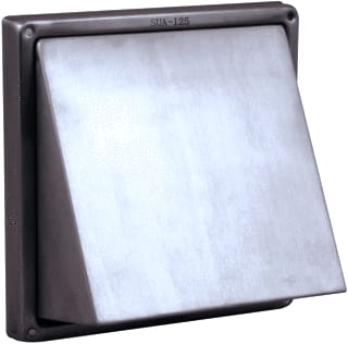 Nedco - Buisrooster Gevelklep 150Mm Rvs