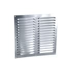 Nedco - Buitenluchtschoepenrooster Schprooster 300X300 Rvs