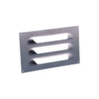 Nedco - Bold Line Buitenluchtschoepenrooster Schprooster 25X15 Cm Alu