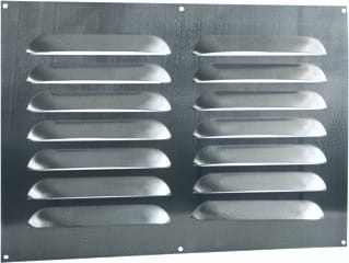 Nedco - Buitenluchtschoepenrooster Bl Schprstr 500X350 Alu