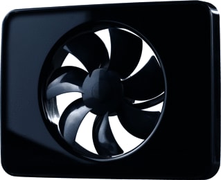 Nedco - Intellivent 2.0 Ventilator voor kleine ruimten Ventilator Zw