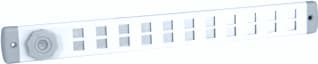 Nedco - Bold Line Schuifrooster Schuifroo 370X40 Wit