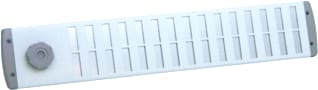 Nedco - Bold Line Schuifrooster Schfrooster 50X9 Cm Wit