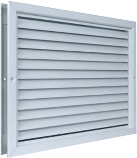Nedco - Overstroomrooster Deurrooster 445X345Mm Wit