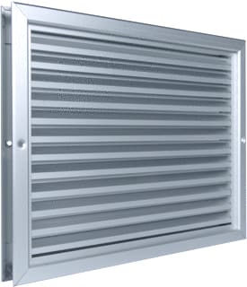 Nedco - Overstroomrooster Deurrooster 445X345Mm Ano