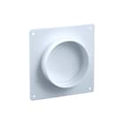 Nedco - Verbindingsstuk rond luchtkanaal Buisverbinder 150Mm Wit