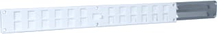 Nedco - Schuifrooster Ventset 370X40 Wit/Blnk