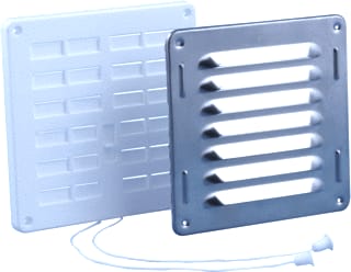 Nedco - Schuifrooster Ventset 160X160 Wit/Blank