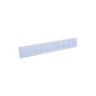 Nedco - Lamellenrooster Plintrster 500X80Mm Wit