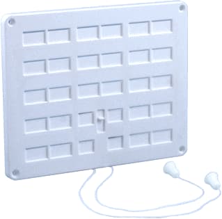 Nedco - Schuifrooster Ventrstr Afsl 250X200 Wt