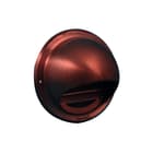 Nedco - Ventilatiekap rond luchtkanaal Bolrooster D125Mm Rdkop