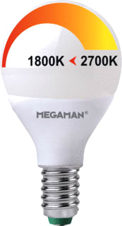 Megaman - LED-lamp p45 dtw 4/25w e14