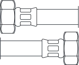 Neoperl - Flexibele metalen aansluitslang 66920100