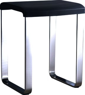 Novellini - Sense Tabouret Dchezitt Zwart