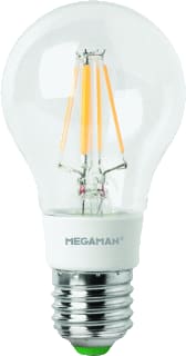 Megaman - LED-lamp a60 fil 5,5/40w 2700k dim