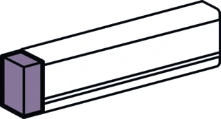 Legrand - DLP Snap on Eindschot wandgoot/zuil Endschtwg Snap