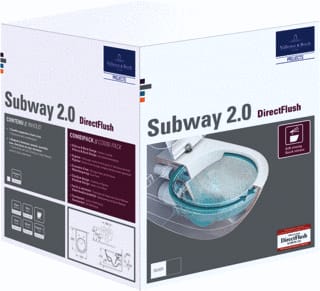 Villeroy & Boch - Subway 2.0 Closet Sub2 Combi Wclos 5614