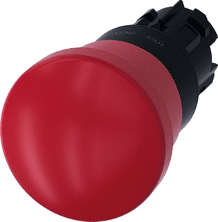 Siemens - Drukknop frontelement (paddestoel) Emerg Stop Pad Pushb 40M