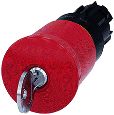 Siemens - Drukknop frontelement (paddestoel) emerg stop pad pushb 40m