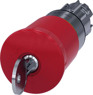 Siemens - Drukknop frontelement (paddestoel) emerg stop pad pushb 40m