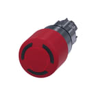 Siemens - Drukknop frontelement (paddestoel) illu emerg stop pad knop