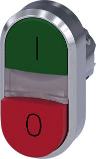Siemens - Drukknop frontelement signdknp 3su10513bb420ak0