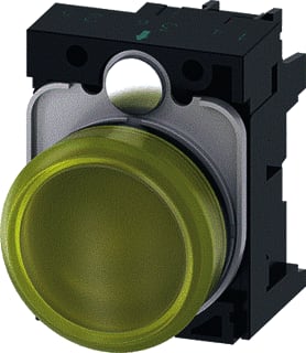 Siemens - Signaallamp Indicator Light Yellow