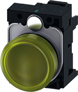 Siemens - Signaallamp Indicator Light Yellow