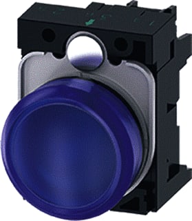 Siemens - Signaallamp indicator light blue