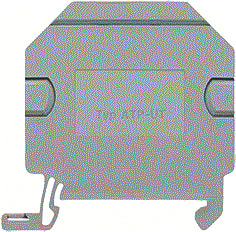 Siemens - Eindplaat rijgklem eindpl 8wh9070-6ba00