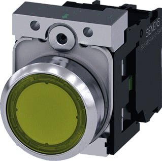 Siemens - Drukknop 3Su1153-0Ab30-1Ba0
