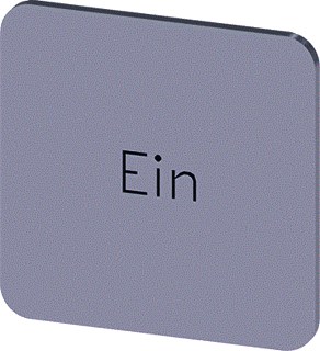 Siemens - Tekstschild vr drukknop/signaallamp Tekstld 3Su19000Af810Ab0