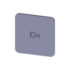 Siemens - Tekstschild vr drukknop/signaallamp Tekstld 3Su19000Af810Ab0