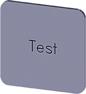 Siemens - Tekstschild vr drukknop/signaallamp tekstld 3su19000af810dv0