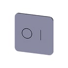Siemens - Tekstschild vr drukknop/signaallamp tekstld 3su19000af810qg0