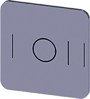 Siemens - Tekstschild vr drukknop/signaallamp tekstld 3su19000af810qk0