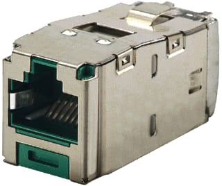 Panduit - Modulaire connector Cj Cat6 Rj45 Groen