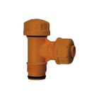Wavin - Fitting met 2 aansluitingen Pvc-Asl Ge Glw 25X1½ 17,6