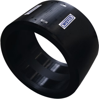 Wavin - Fitting met 2 aansluitingen pe lu lasmof 400 sdr17 mon