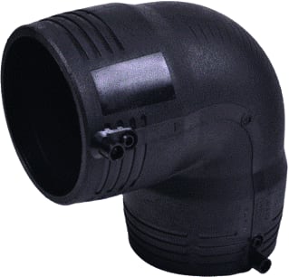 Wavin - Fitting met 2 aansluitingen pe lu el laskn 90 250sdr11