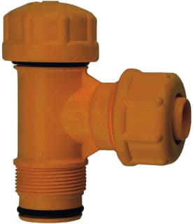 Wavin - Fitting met 2 aansluitingen pvc-asl ge glw 50x1½ 17,6
