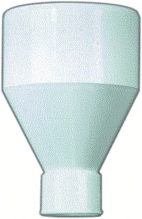 Wavin - Trechter voor sifon Pvc Verloop Wi 100X40