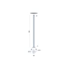 Performance in lighting - SPILLO Lichtmast zonder armatuur  315024