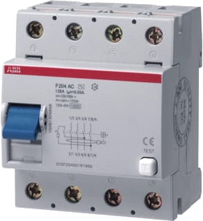 ABB - System pro M compact F200 Aardlekschakelaar aardlksch 2csf204123r1950