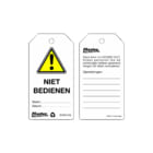 Masterlock - Veiligheidspictogram Tag Niet Bed Se6