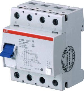 ABB - System pro M compact F200 Aardlekschakelaar 2Csf204523R1950