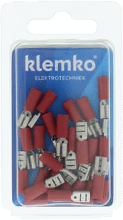 Klemko - SP Aderdoorverbinder rond/vlak 170050 Bl25