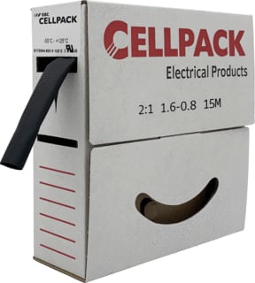 Cellpack - SB Krimpslang 3-1 Zwart 1,5- 0,5/15M